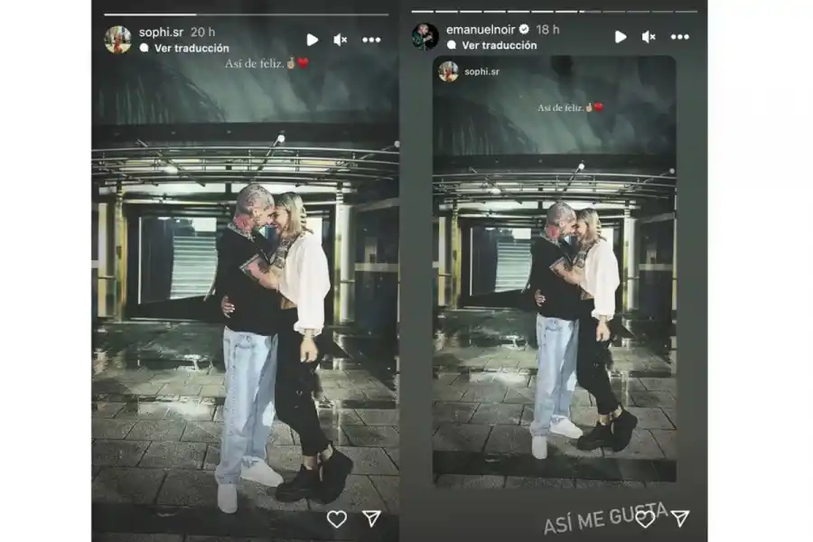 Romance confirmado: la foto de Ke Personaje a los besos con su nueva novia