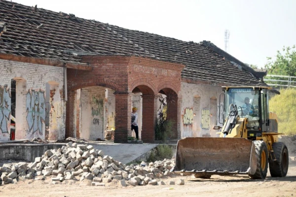 Restauran el galpón ferroviario que será la sede de Gendarmería