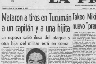 Crónicas del viejo Tucumán: los asesinatos de Humberto y Cristina Viola