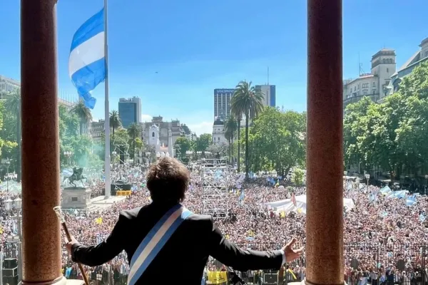Milei, en la Casa Rosada: Los argentinos de bien hemos decretado el fin de la noche populista