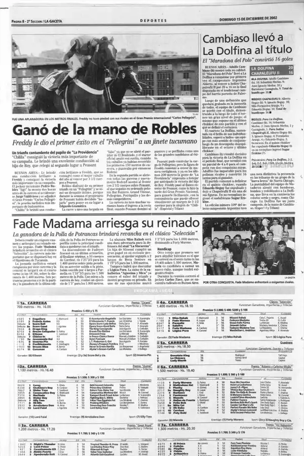 El turf tucumano, y su tarde más gloriosa en el Hipódromo de San Isidro