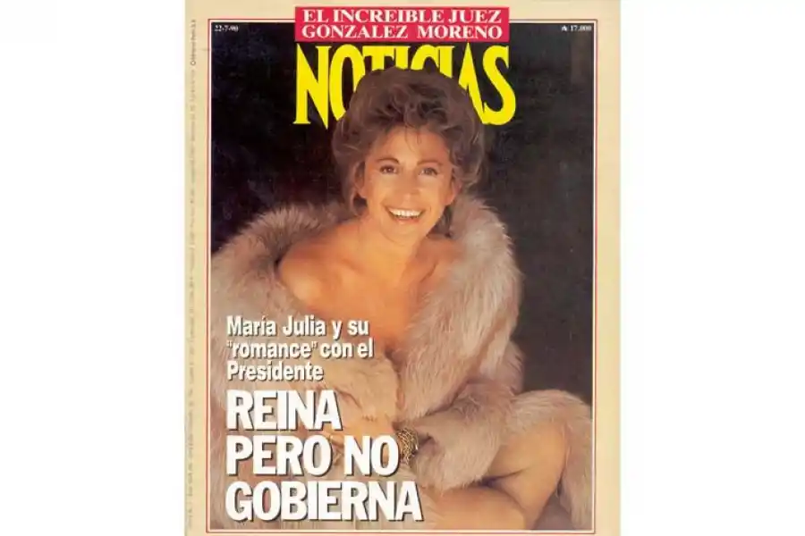 2000. La ex secretaria de Recursos Naturales durante el Gobierno de Carlos Menem, María Julia Alsogaray, declara como imputada por enriquecimiento ilícito.