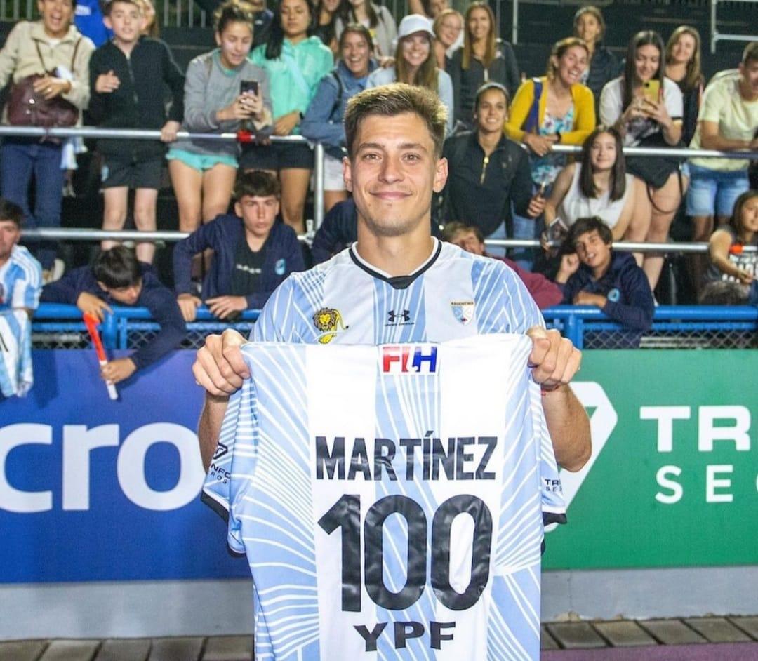 REFERENTE. El año pasado, Martínez llegó a los 100 partidos con la camiseta de los Leones.