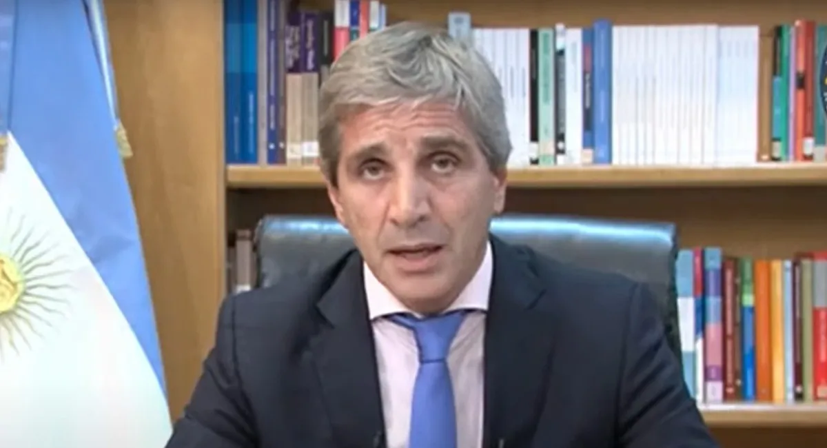 MINISTRO. Luis Caputo.