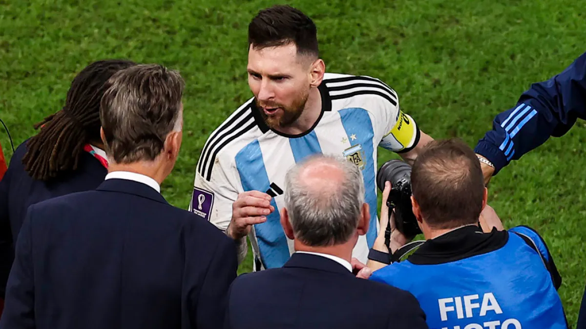 Lionel Messi arremetió contra Van Gaal por sus dichos sobre que el Mundial estuvo arreglado para Argentina. 