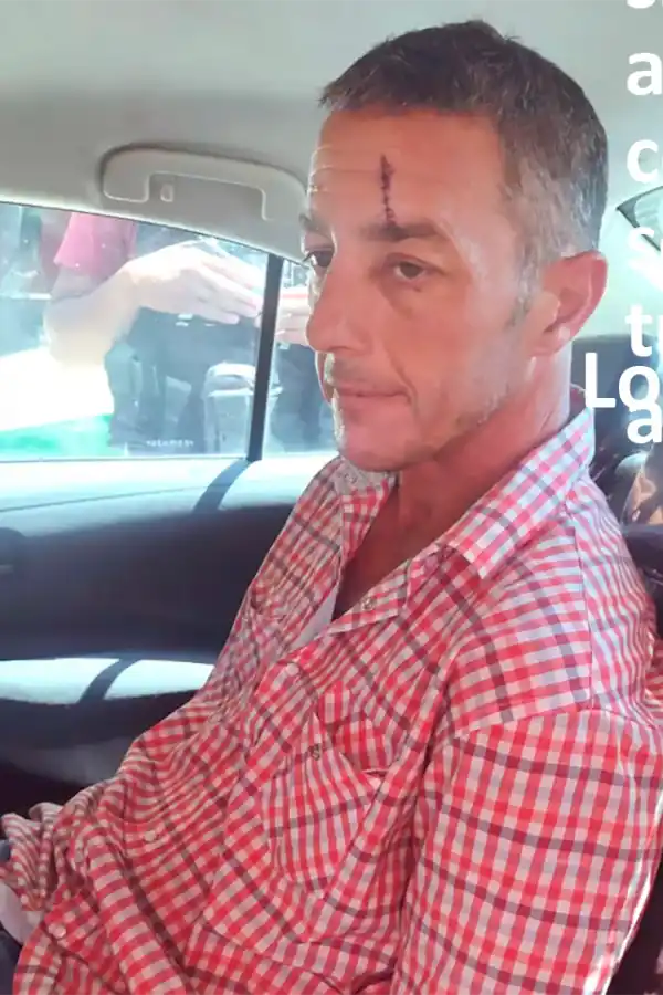 Detuvieron a Gastón Mercanzini, el hombre que le arrojó un botellazo a Javier Milei