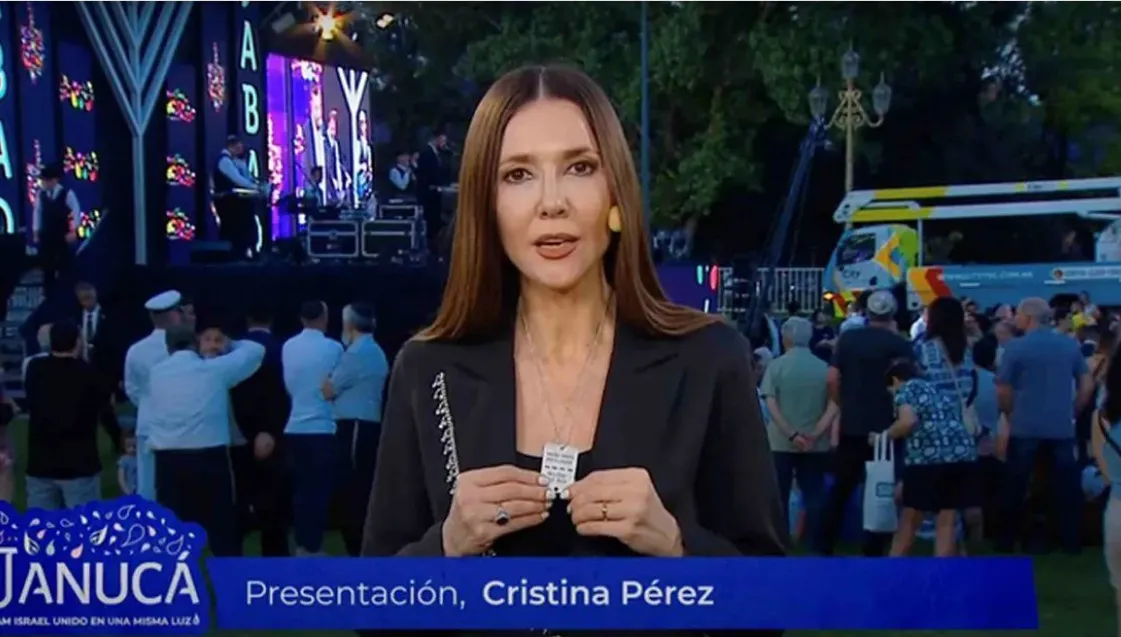 Cristina Pérez habló sobre su participación en la TV Pública.