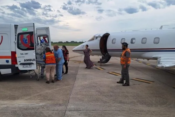 Un bebé tucumano fue trasladado a Buenos Aires en el avión de la Provincia