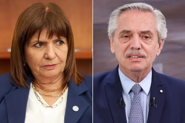 Alberto Fernández acusó a Patricia Bullrich de operar en su contra