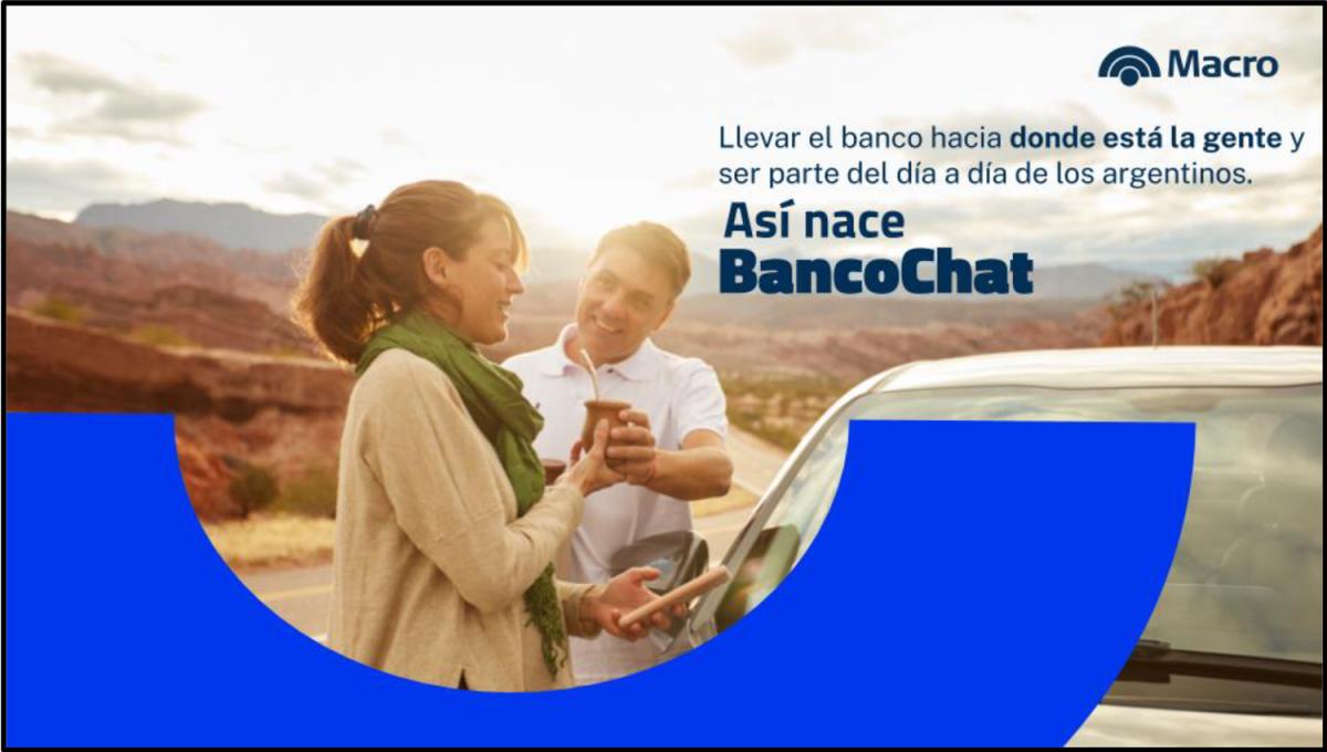Banco Macro presenta BancoChat, una forma de operar desde Whatsapp
