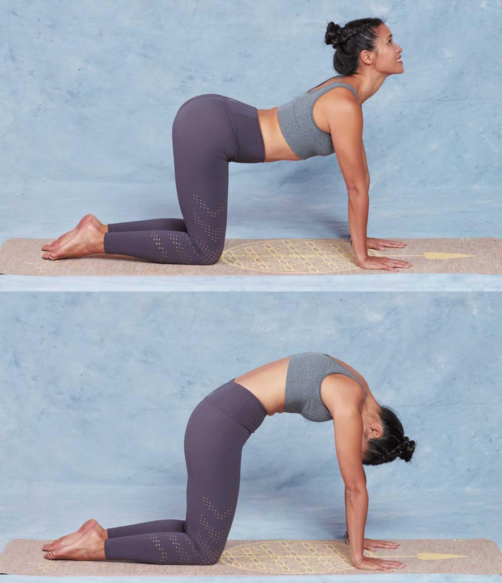 Cuatro asanas de yoga para aliviar los dolores de espalda