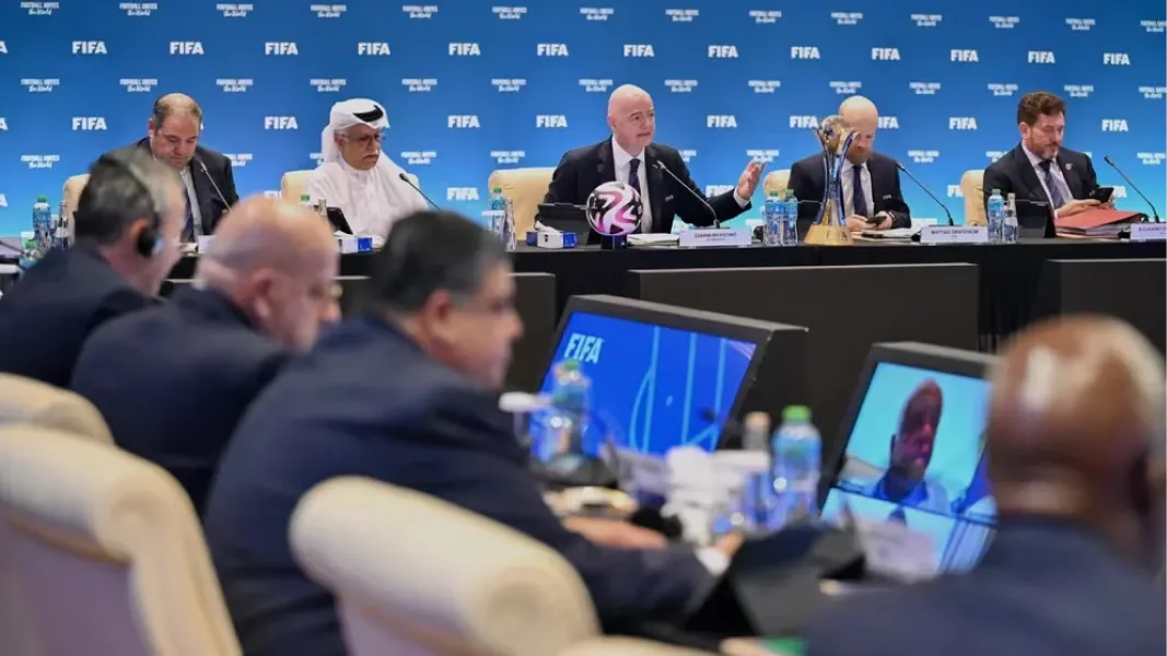 Reunión FIFA en Jeddah. (Foto: FIFA)
