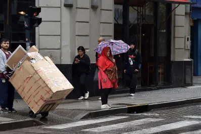 Las lluvias seguirán todo el día y la temperatura se mantendrá baja en Tucumán