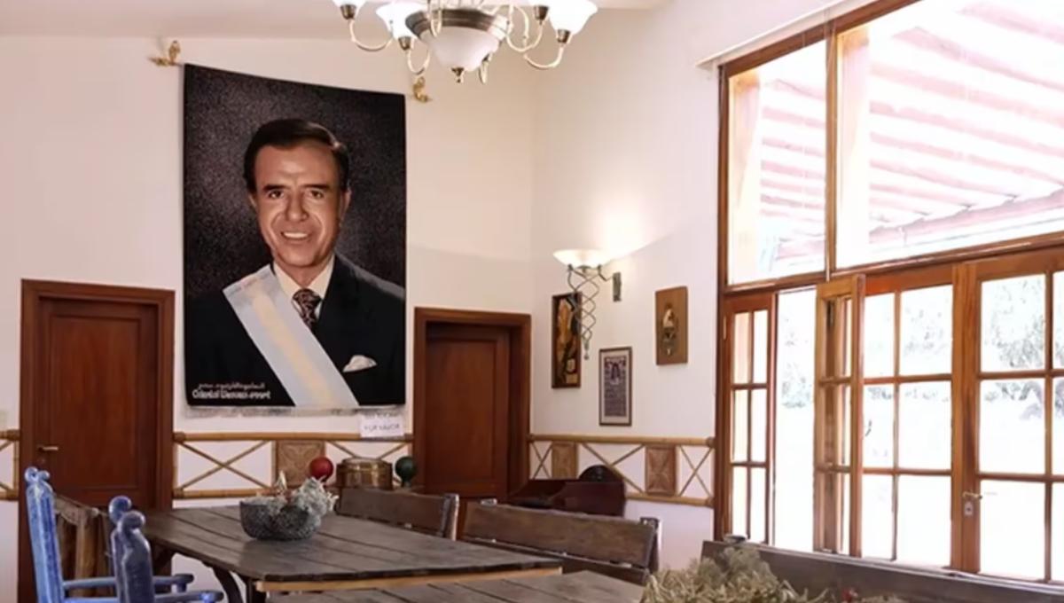 Cómo es la mansión donde vivía Carlos Menem y por qué suspendieron sus visitas