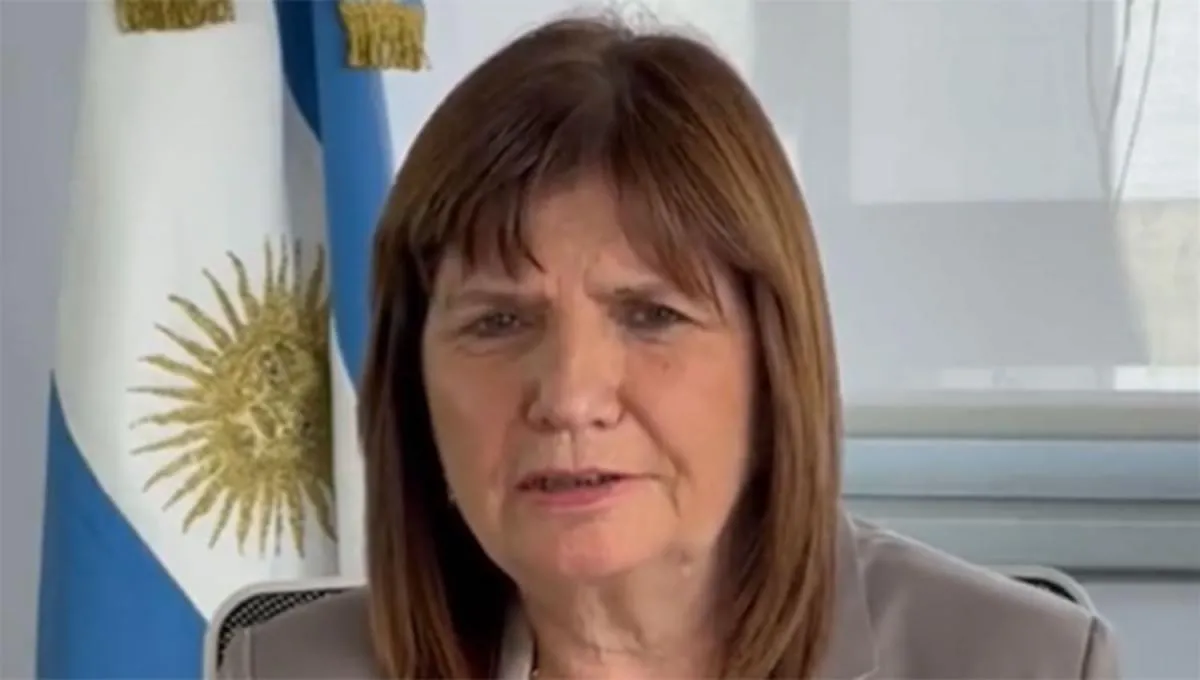 Ministra de Seguridad Patricia Bullrich