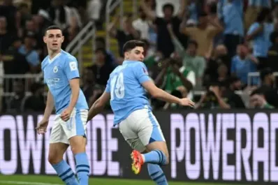 Julián Álvarez marcó el gol más rápido de la historia del Mundial de Clubes