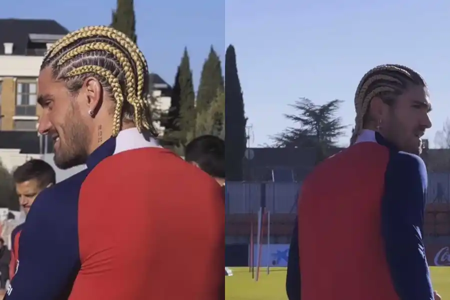 El excéntrico nuevo look de Rodrigo de Paul que revolucionó las redes sociales