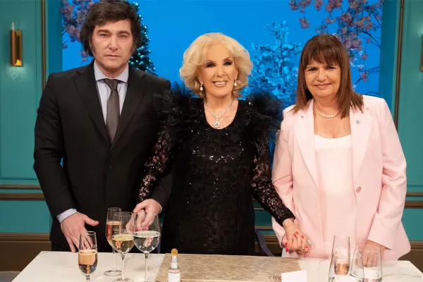 Milei en el programa de Mirtha Legrand: hay que cerrar todas las empresas del Estado