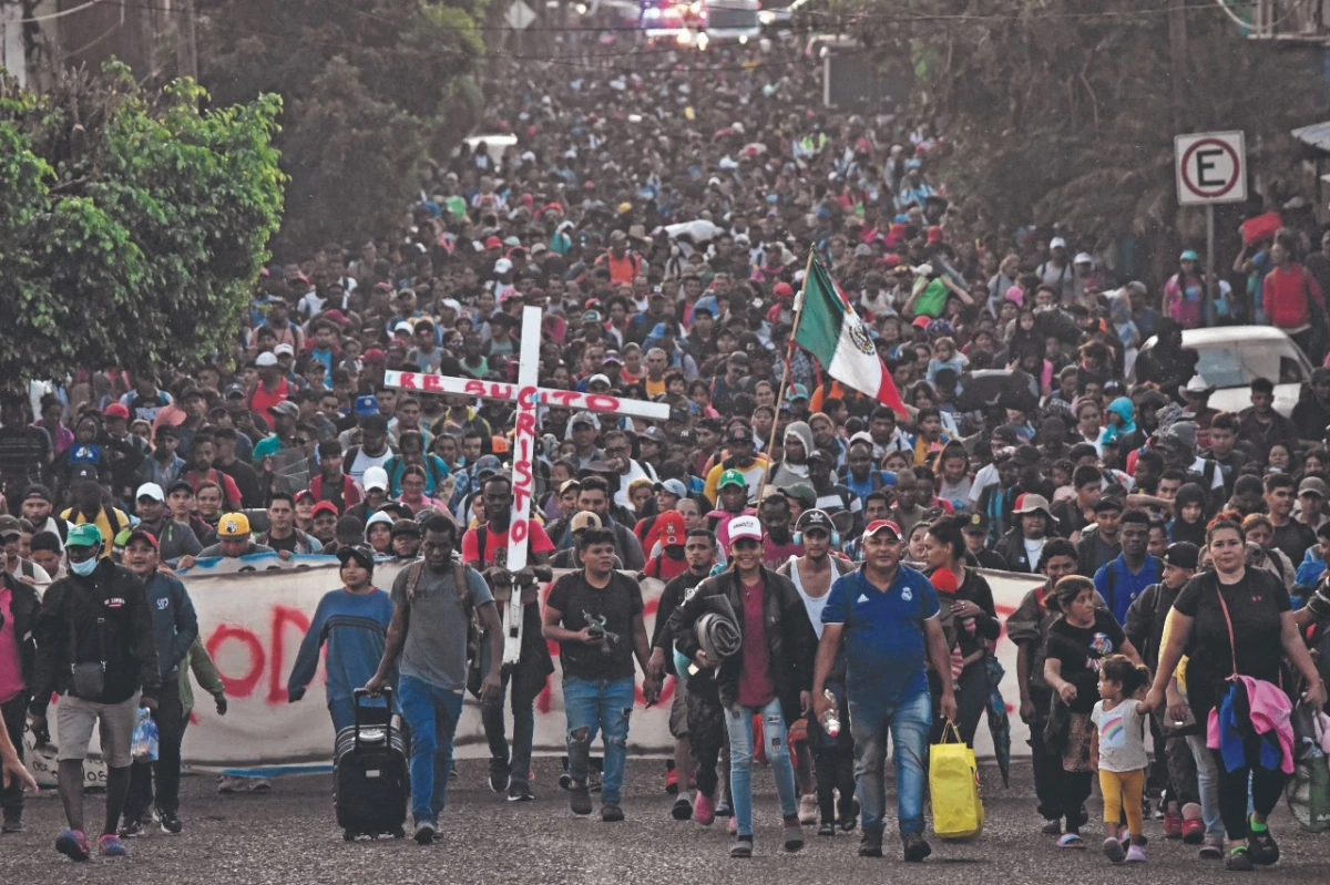 Crisis migratoria: más de 10.000 personas partieron en Nochebuena hacia Estados Unidos