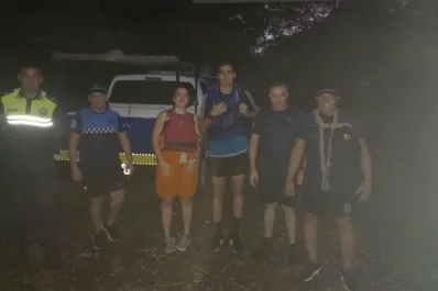 Rescataron a dos senderistas en Aguas Chiquitas en vísperas de Navidad