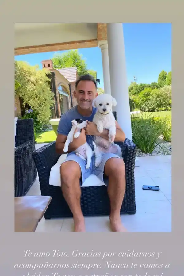 El posteo de Lola Latorre despiendo a Totó.