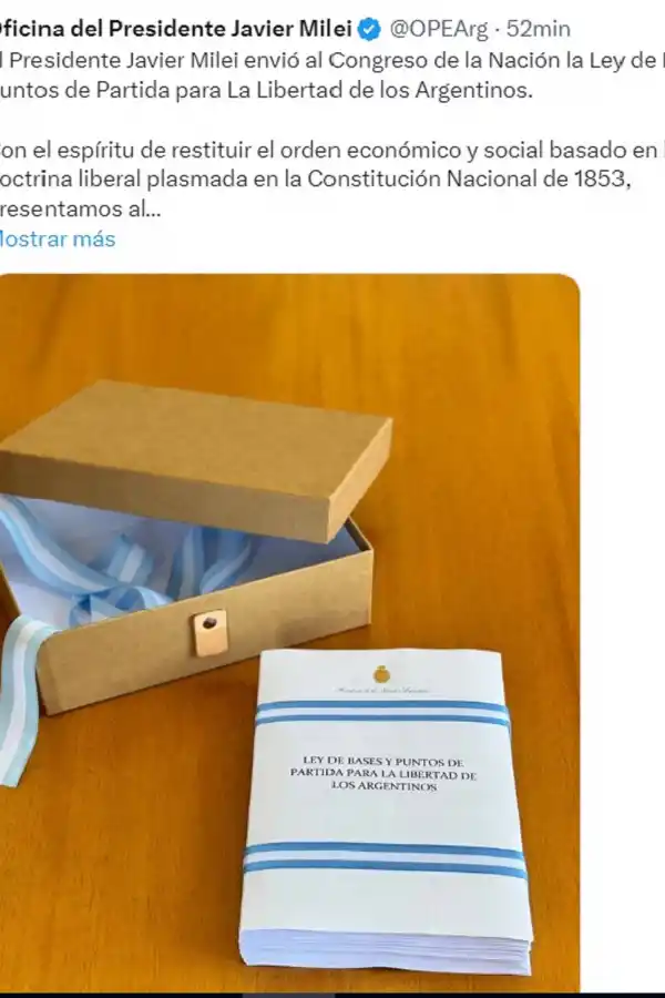 El Gobierno nacional envió al Congreso la ley ómnibus, en medio de los cuestionamientos