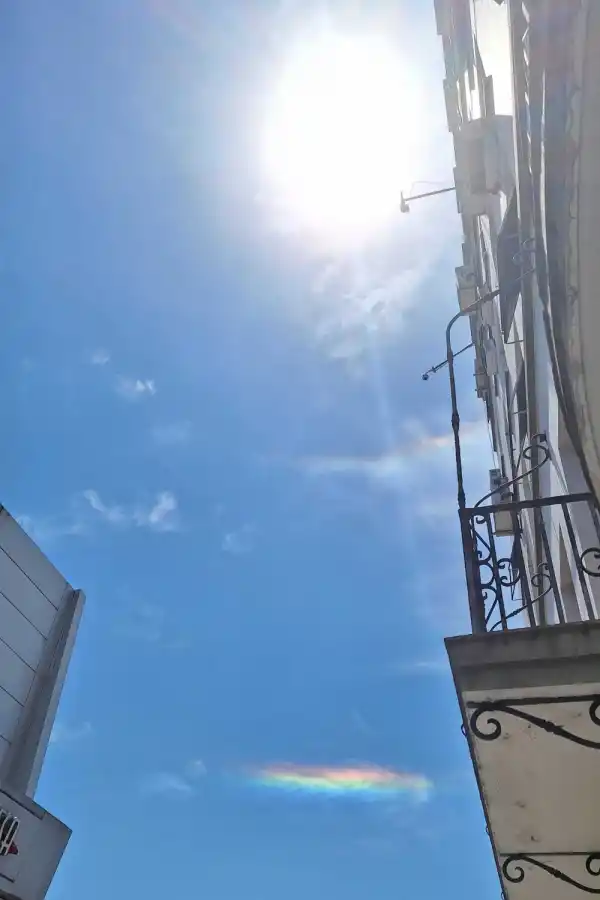 Halo solar: qué son los arcoiris semicirculares que se formaron en torno al sol