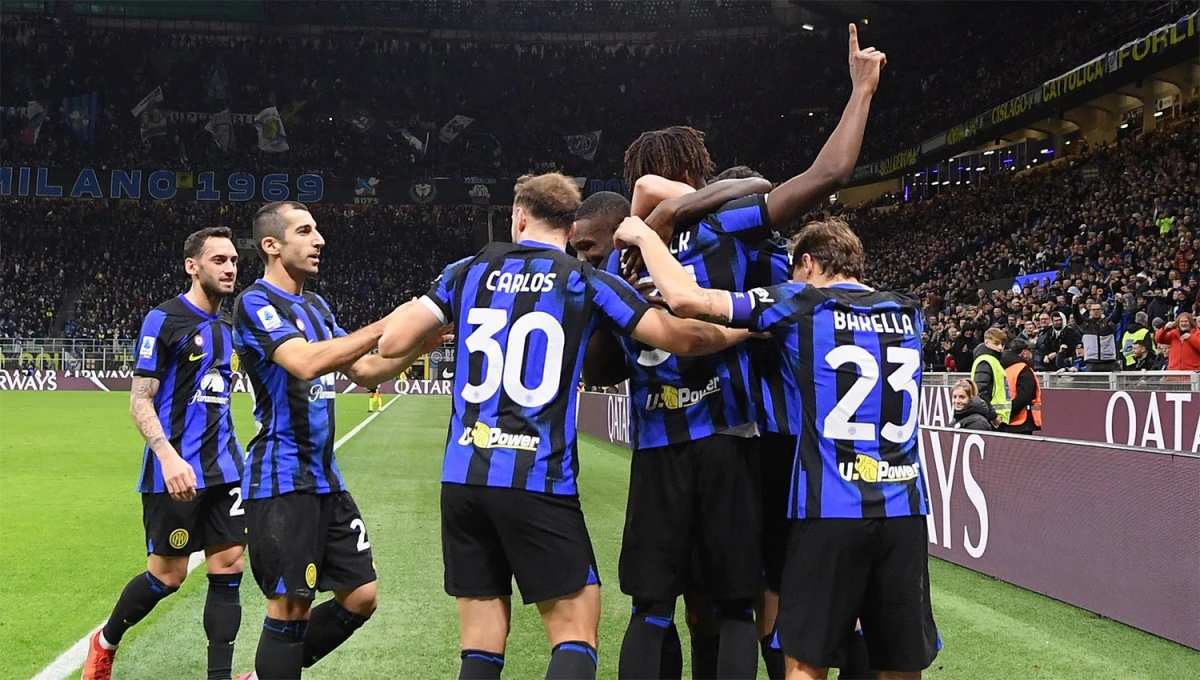EN RACHA. Inter lleva 11 partidos sin derrotas y se mantiene en la cima de la Serie A.