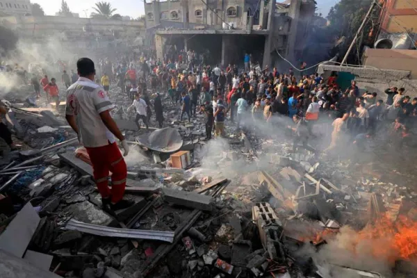 La ONU denunció que Israel bombardeó una caravana humanitaria en Gaza