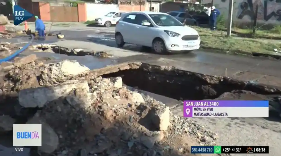 LA GACETA en WhatsApp: una enorme roca se deslizó en la ruta 338, sin causar daños