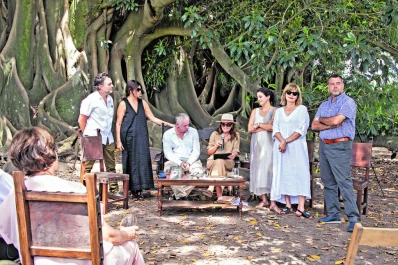 A la sombra de un gomero fue presentado el libro sobre el empresario Juan Padilla