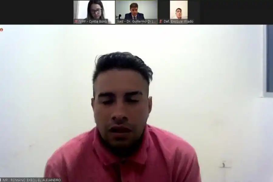 ANTECEDENTES. Ezequiel Romano, fue condenado el año pasado a dos años de prisión condicional.