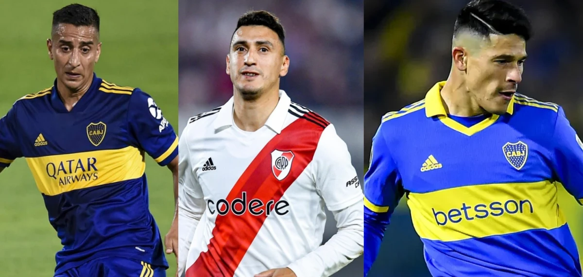 ¿Qué jugadores quedaron libres de Boca y River en este mercado de pases?