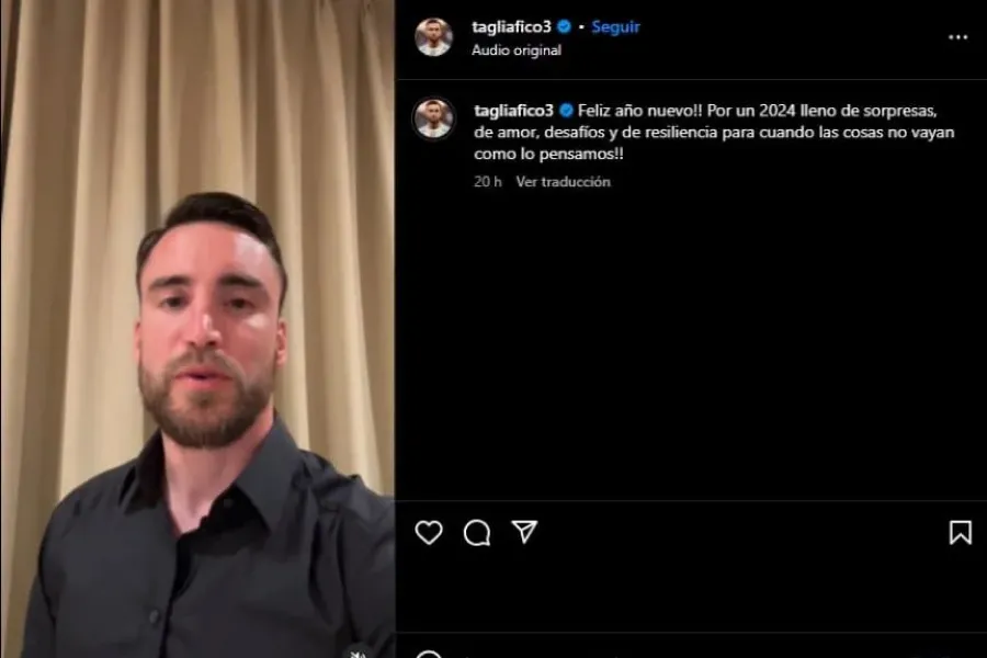 Messi, Di María y demás: mirá los posteos de la Selección argentina para celebrar el año nuevo