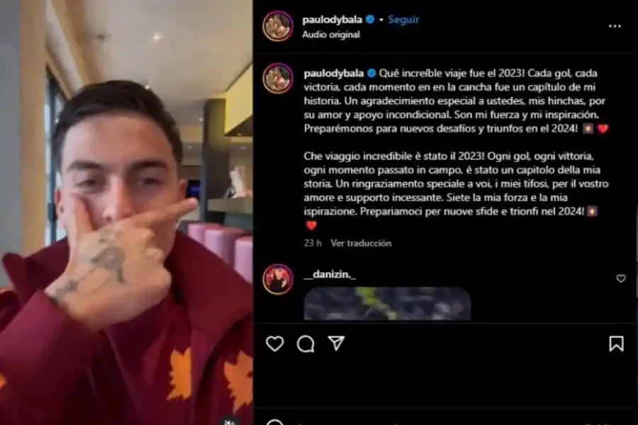 Messi, Di María y demás: mirá los posteos de la Selección argentina para celebrar el año nuevo