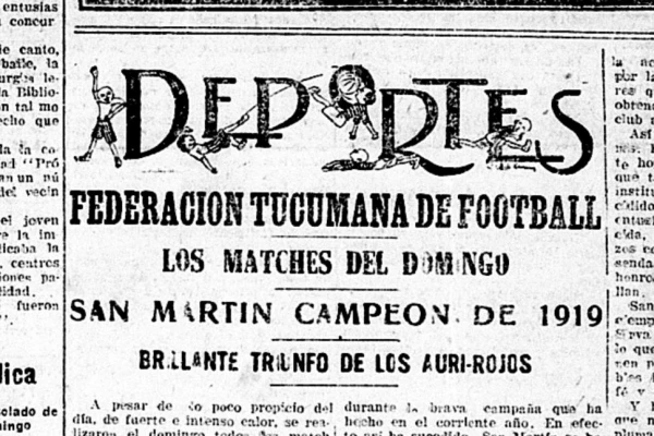 Se cumple un siglo de una coronación especial para San Martín