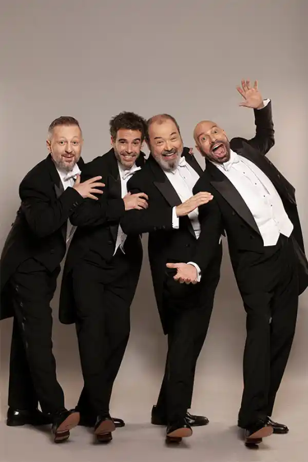 DESOPILANTES. Mosqueteros juntos para hacer reír durante 90 minutos.