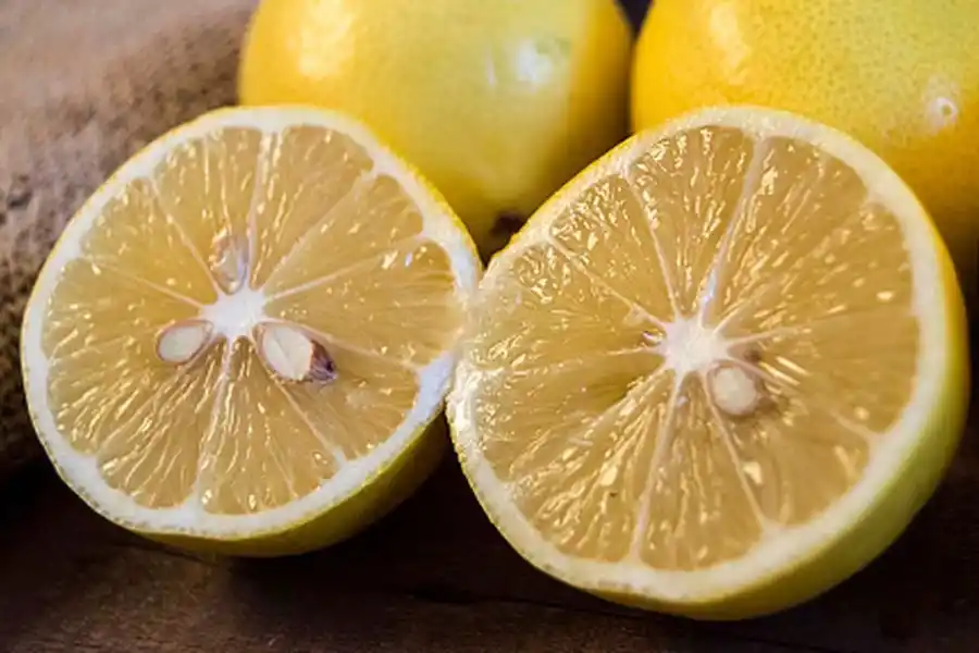 Los limones representan la pureza y la energía positiva.