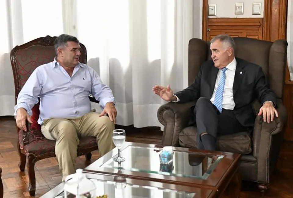 Osvaldo Jaldo se reunió con el presidente del Parlasur, Alfredo Olmedo