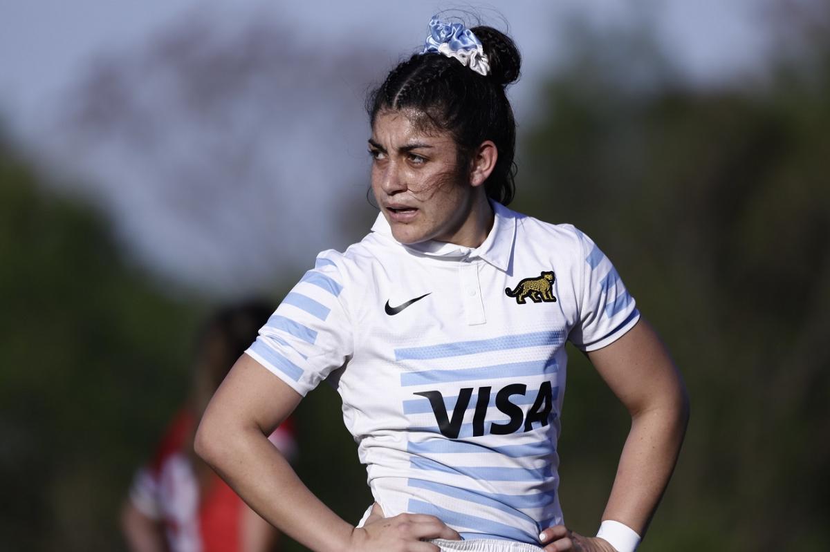 DEL INTERIOR. La monteriza Candela Delgado se afianza en el seleccionado nacional femenino de rugby.