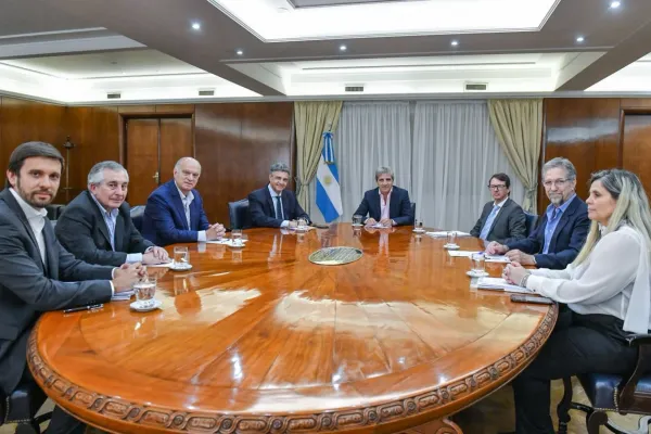 Coparticipación: Luis Caputo se reunió con Jorge Macri