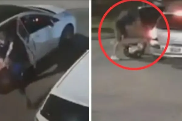 Violento robo: delincuentes tiraron del auto a una beba de tres meses