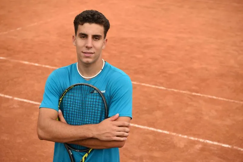 VA POR TODO. Tras lograr su primer punto ATP, Zeitune, decidió dejar de jugar torneos junior. 