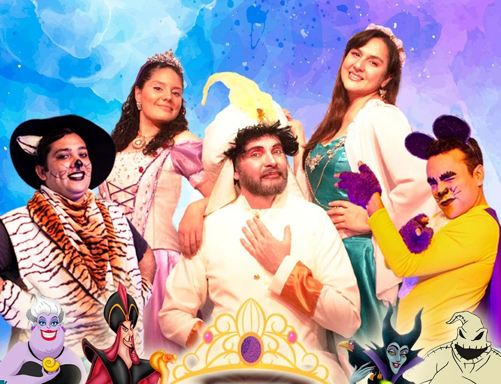 EN SAN PEDRO DE COLALAO. Con “Cumbre de villanos 2: al rescate de la Princesa” se abre la temporada teatral en el Centro Cívico de la comuna.