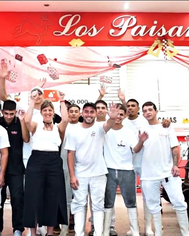 Los Paisanitos cerraron un gran año con una gran fiesta