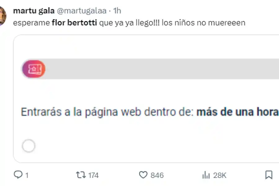 Furor, enojo y memes por las entradas para el show de Florencia Bertotti