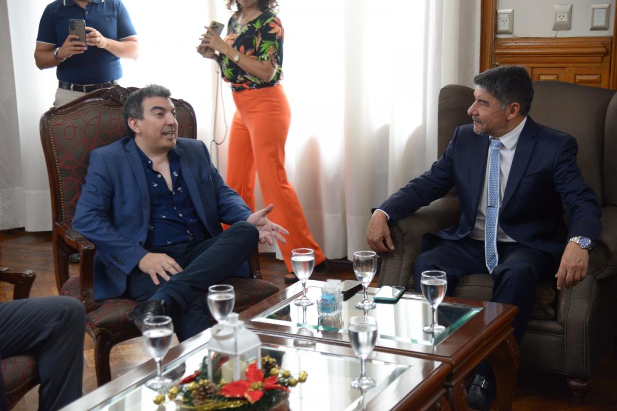 El subsecretario de Cultura de la Nación visitó Tucumán: los anuncios tras la reunión con Acevedo