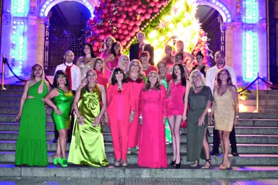 Jorge Testa recibió el año entre afectos y futuros desfiles