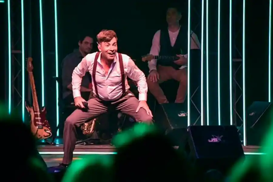 REFERENTE DEL HUMOR. Martín Bossi presenta su nuevo show musical.