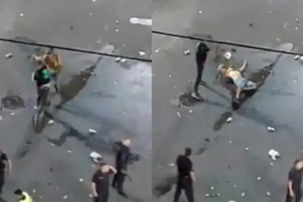 Recital de La Renga: se entregó el patovica que golpeó al joven sin entrada